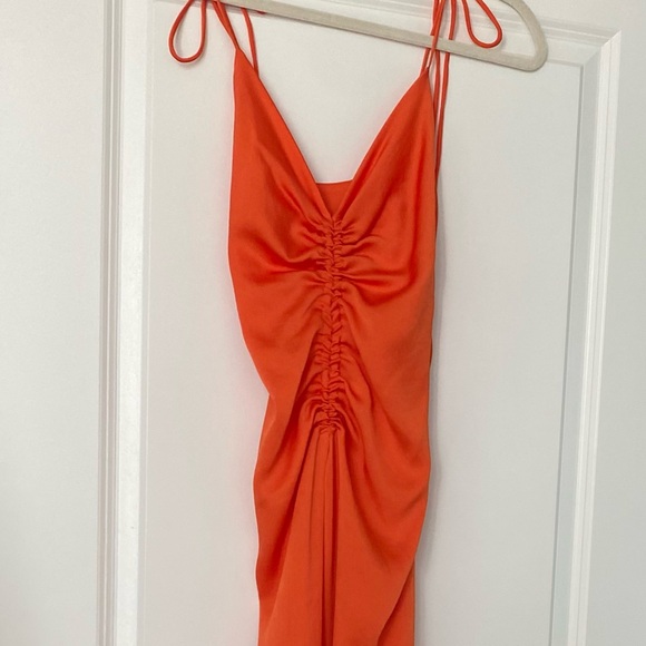 Sandro V-neck MIDI Dress size 40 - Picture 9 of 10